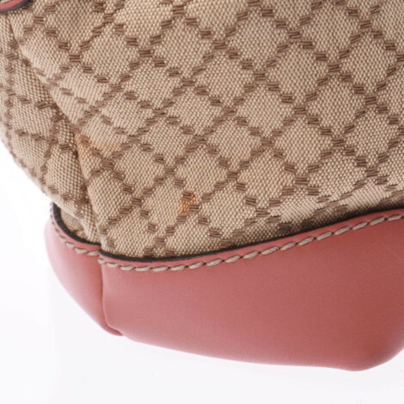 GUCCI GG Sookie Bag Diamante Beige Pink Calf Handbag - Picture 9 of 12